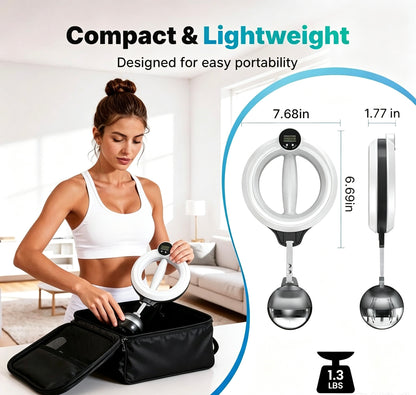 Warehouse Clearance 360° Rotating Wrist & Forearm Trainer, Full Upper Body Strength Training Tool for Arms, Shoulders & Chest, Compact Portable Home & Gym Fitness Equipment