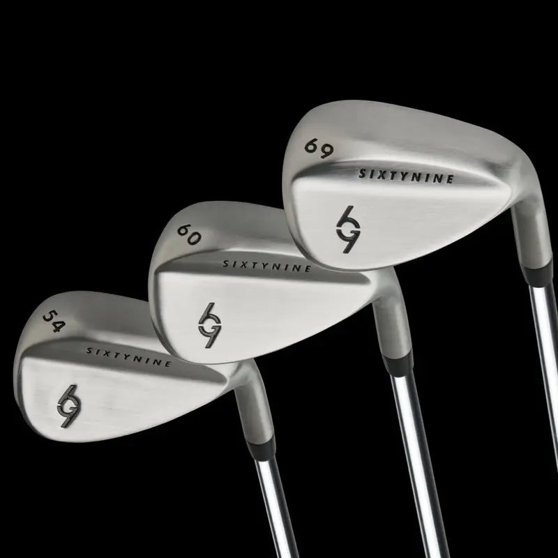 Clearance Sale 3-Piece Golf Wedge Set 54°,60°,69° Short Game Wedges | Free Golf Club Bag Included
